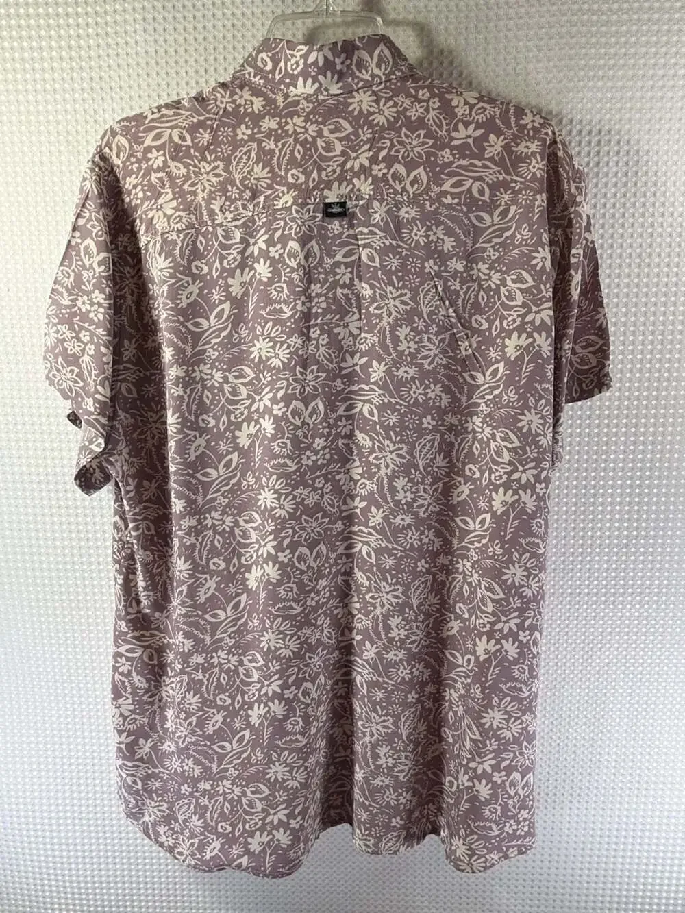 Fou-Fuera De Lo Comun Short Sleeve Floral Button-Up Shirt